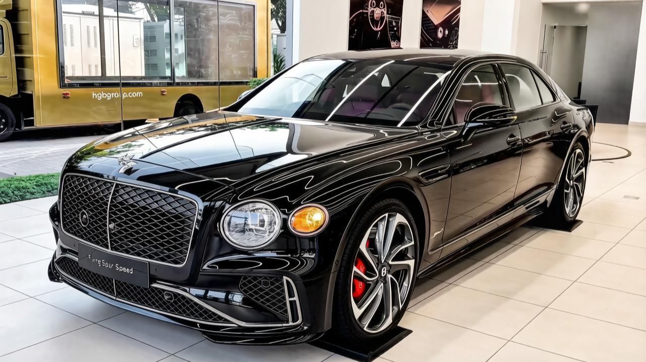 Bentley Flying Spur Speed 2026 года  Сверхроскошный седан класса ЛЮКС. Обзор автомобилей