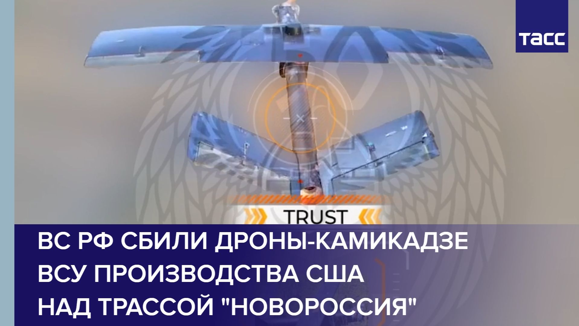 ВС РФ сбили дроны-камикадзе ВСУ производства США над трассой 