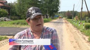Ремонтные работы завершаются на дороге на подъезде и в самой деревне Криуша Павловского округа
