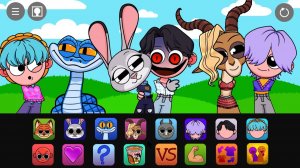 Пародия Sprunki «Зверополис» против Saja Boys (в стиле K-pop Demon Hunters) — как это сделано