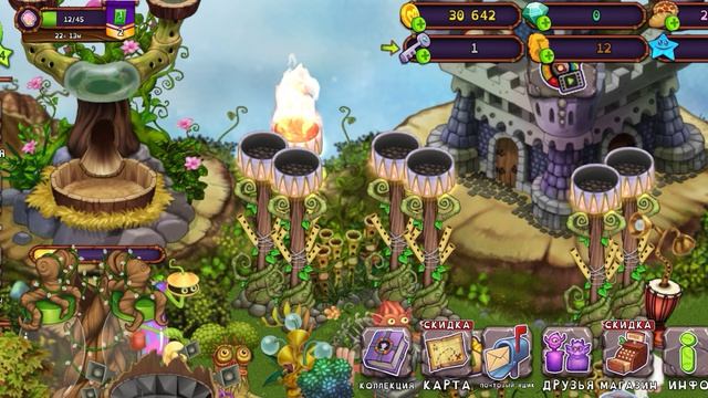 Видео про игру My Singing Monsters как я собрал коллекцию.