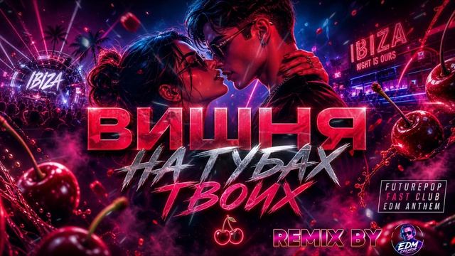 🔥Вишня на губах твоих🔥 FAST CLUB REMIX #fyp #русскаямузыка #remix #viral #dance #newsong #музыка #