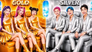 Золотая Девушка Vs Серебряный Мальчик На Шоу Huntrix! Кто Лучший K-Pop Айдол#
