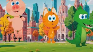 Котёнок Кордэ и друзья - Шпионская операция и тайник с бутербродами - Смешные мультики для детей - К
