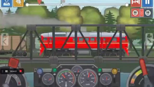 поездка на М62 в Train Simulator 2D