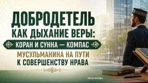 ДОБРОДЕТЕЛЬ, КАК ДЫХАНИЕ ВЕРЫ: КОРАН И СУННА — КОМПАС МУСУЛЬМАНИНА НА ПУТИ К СОВЕРШЕНСТВУ НРАВА