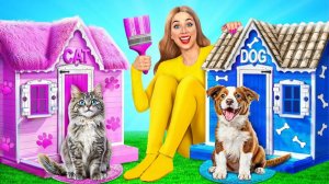 Строим Секретные Домики для Животных Смешные Моменты c Multi DO Smile