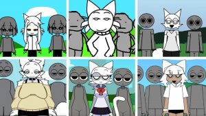 Sprunki Incredibox но ТОЛЬКО ВЕНДА в Human Mods
