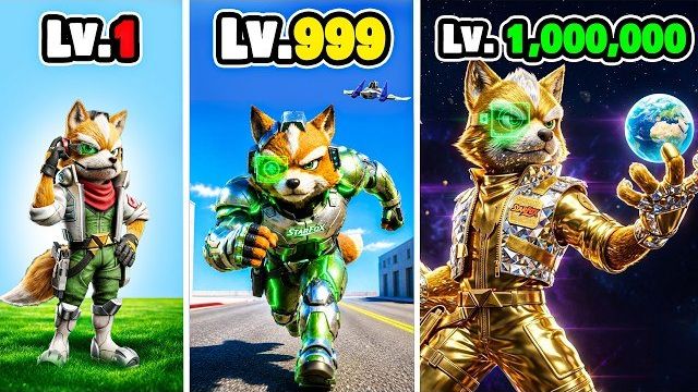 От 1-го до 1 000 000 уровня: Star Fox в GTA 5
