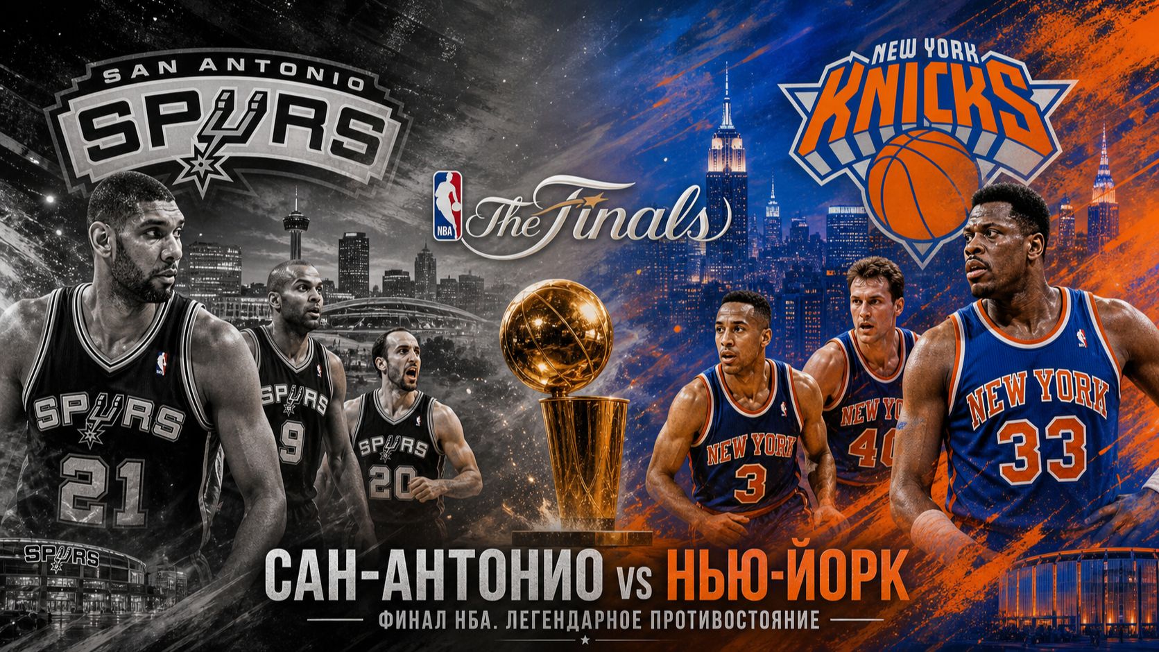 НБА Финал 2025-26. Сан-Антонио - Нью-Йорк. Матч 5