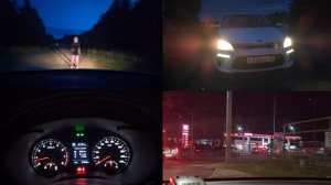 Веселый вечерок/ сьехали с трассы/ не работает шторка/ в ночной очереди за дефицитом
