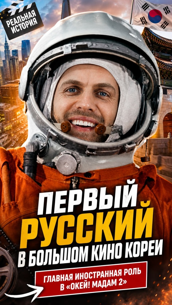 Первый русский в большом кино Кореи: «Окей! Мадам 2»