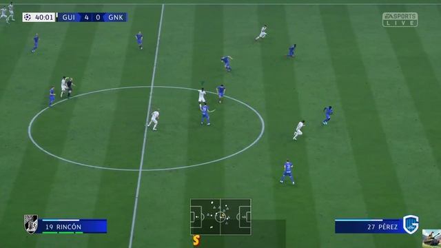 Fifa 19  Витория Гимараеш -  Генк Лига чемпионов группа 4 матч 8 сезон