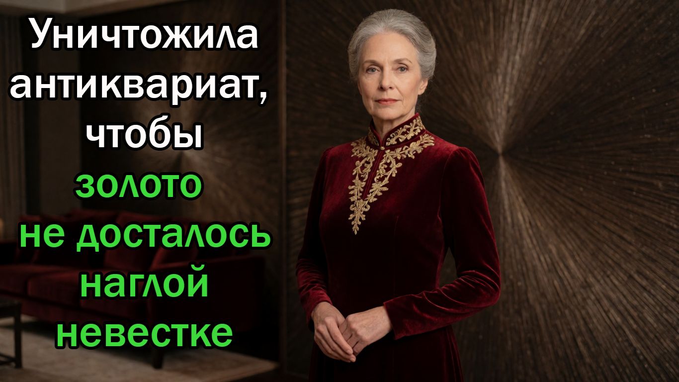 Невестка требовала фамильное золото, но свекровь преподнесла жесткий сюрприз