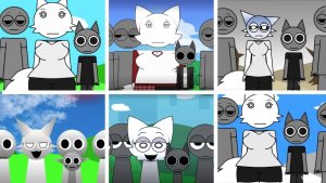 Incredibox - Sprunki но ТОЛЬКО МИНИ ГРЕЙ и БОЛЬШАЯ ВЕНДА