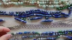 БУСЫ ЦВЕТА ИНДИГО