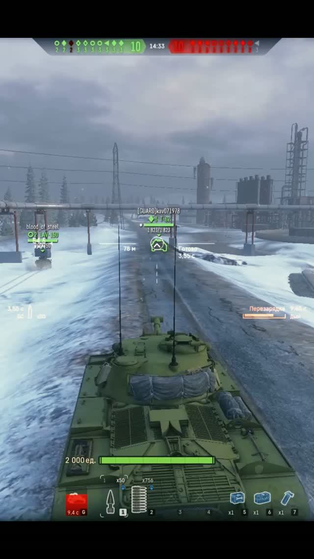 ПОДБОР ИЗ БОЯ - M48 PATTON \ Armored Warfare / «Армированная война»