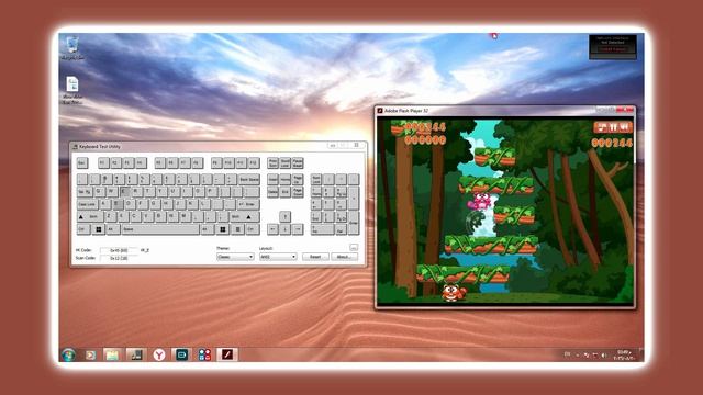 FLASHINU FLASH GAME 2 PLAYER RACCOON JUMP فلاشينيوم الراكون القافز لاعبان