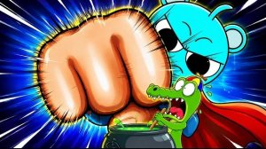 СПРУНКИ В ОПАСНОСТИ! 😱🐊 СУПЕРМЕН СПАСАЕТ ДРУЗЕЙ ОТ КРОКОДИЛА! 🦸🔥