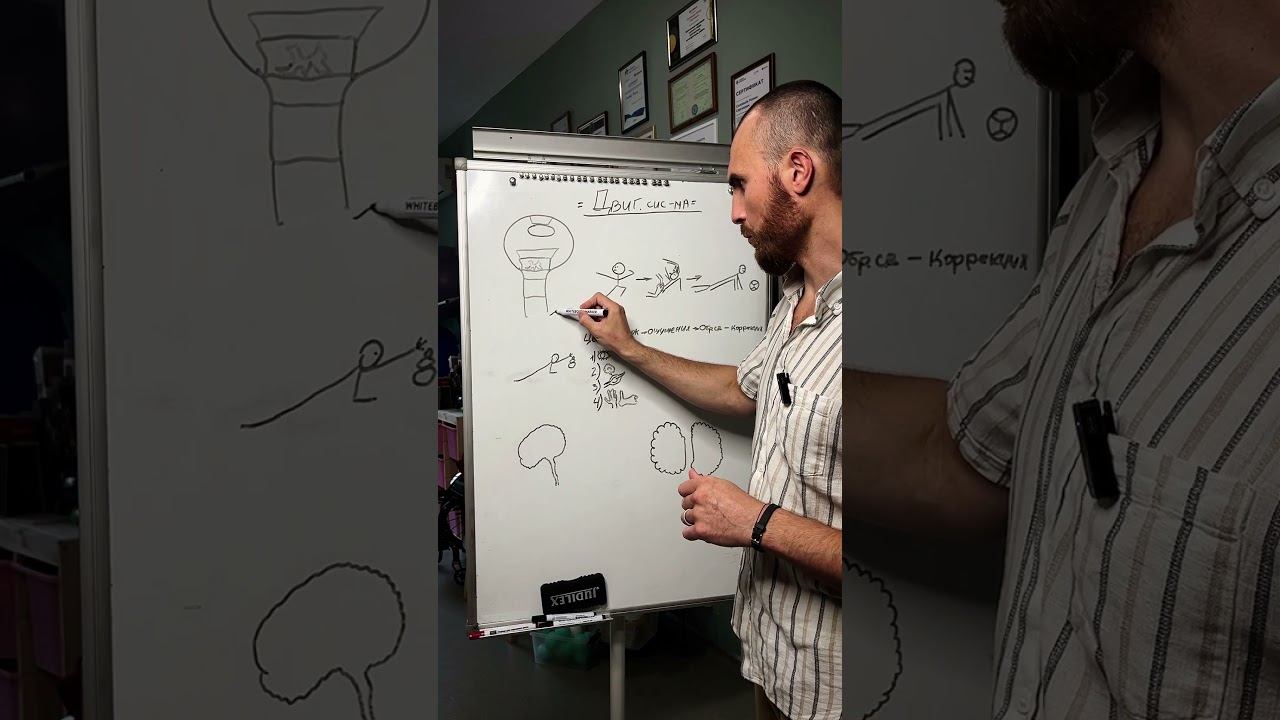 Созревание двигательной системы ребёнка #дцп ￼