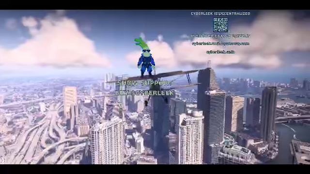 Слив GTA Vl полет на самолете