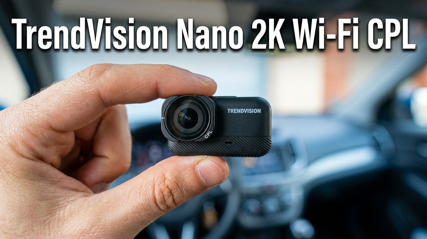 Самый компактный? Обзор видеорегистратора TrendVision Nano 2K Wi-Fi CPL