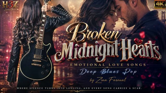 Broken Midnight Hearts _ Emotional Love Songs 2026 _ Deep Blues Pop _ By Zina Faroual