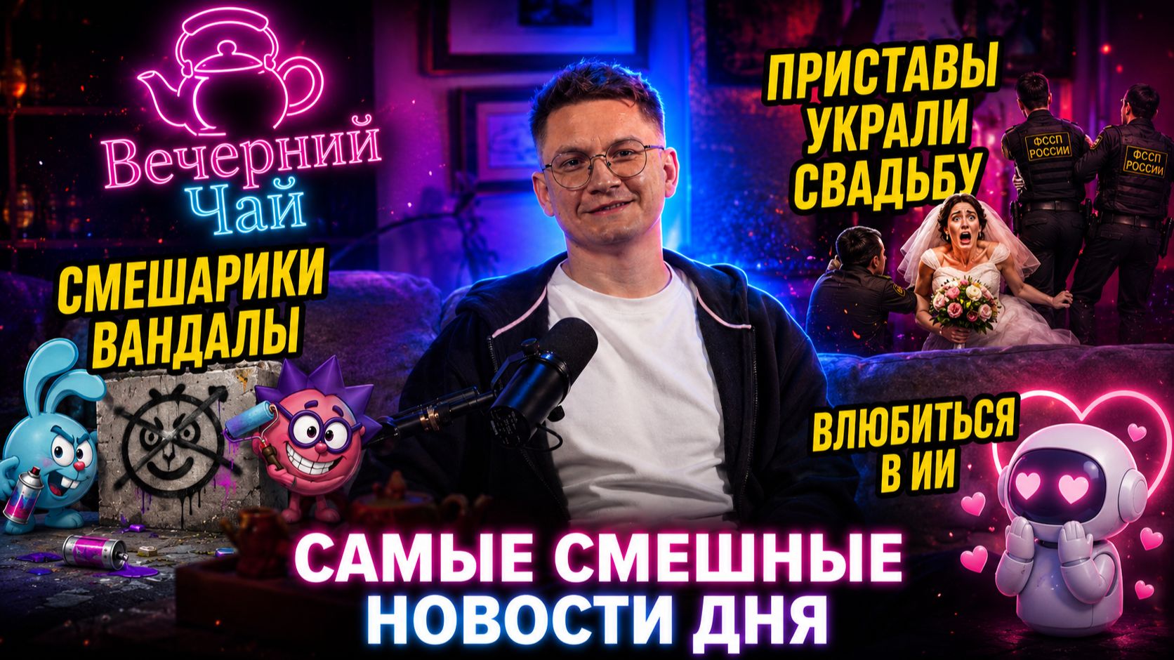 Вечерний Чай - самые смешные новости дня 20 августа 2026 года