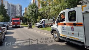 Пожар в Москве
