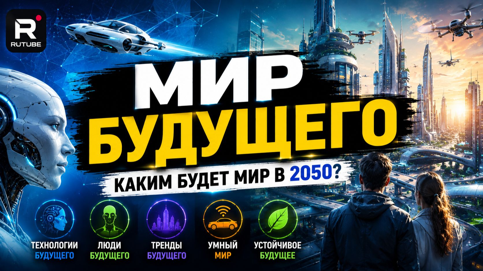 Мир будущего | Каким будет мир в 2050? | Технологии будущего | Люди будущего | Тренды будущего