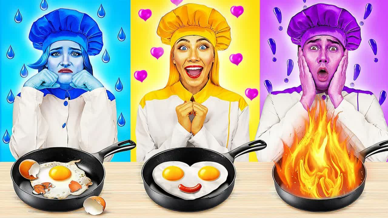 Радость Vs Печаль Vs Страх Кулинарный Челлендж от Multi DO Smile