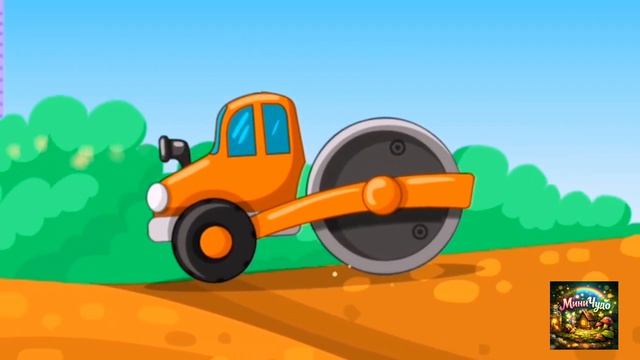 Детский мультфильм,  котик смотрит телевизор