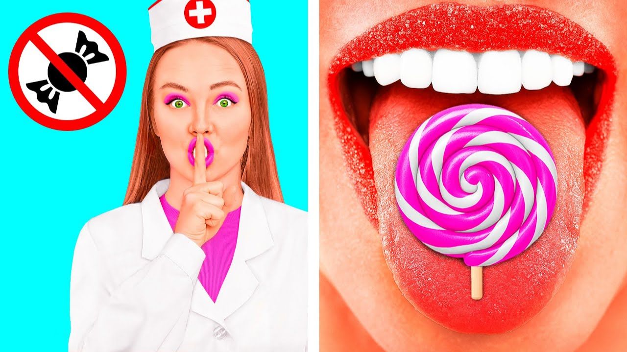 Как Пронести Еду в Больницу # Смешные Ситуации с Едой от Fun Challenge