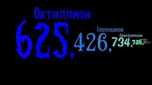 Цифры до дециллиона 10/10
