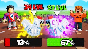 😱Я ВЫРАСТИЛ КУРИЦУ СУПЕР БОЙЦА в РОБЛОКС! Grow a Chicken Fighter в Роблокс!