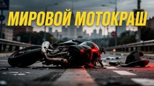 МИРОВОЙ МОТОКРАШ : нарезка падений,аварий с мотоциклами со всего мира.