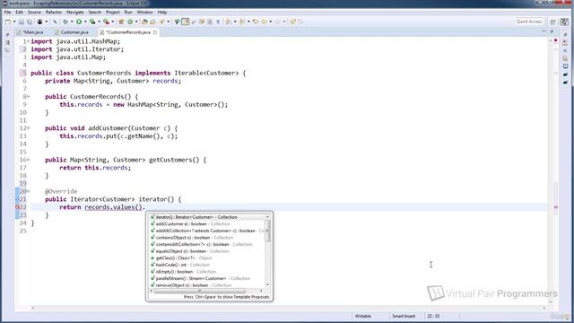 S7.E29 - Strategy 1 - Using An Iterator