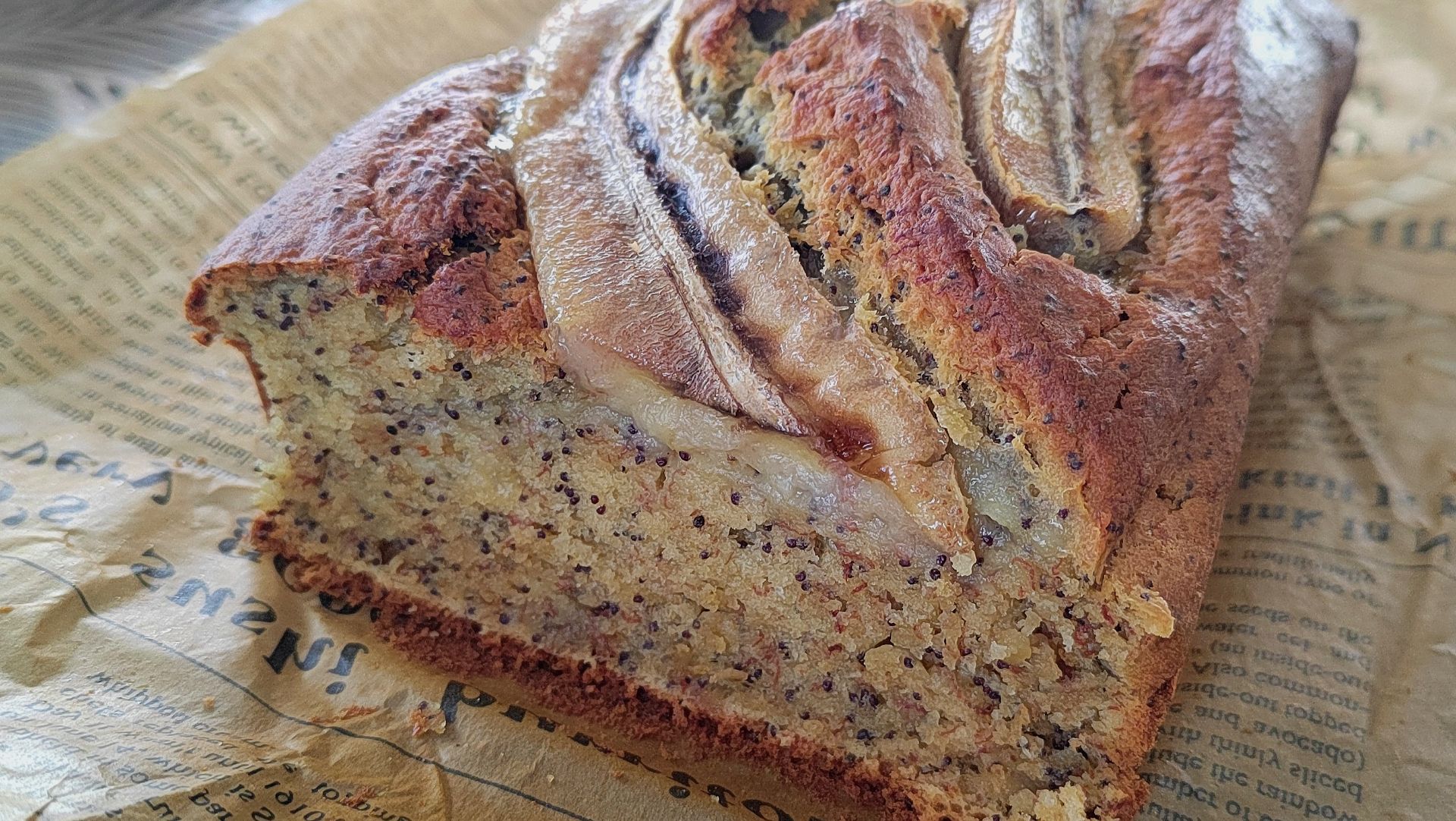 КЕКС БАНАНОВЫЙ С МАКОМ 😋👍