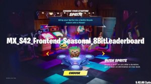 8-ми битная версия музыки для лобби спрайтов Fortnite