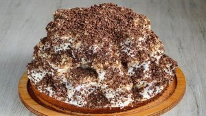Справится даже ребенок! Очень вкусный и быстрый торт «Кудрявый мальчик»