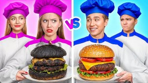 Кулинарный Челлендж_ Мальчики VS Девочки _ Ультра Богатые против Бедных
