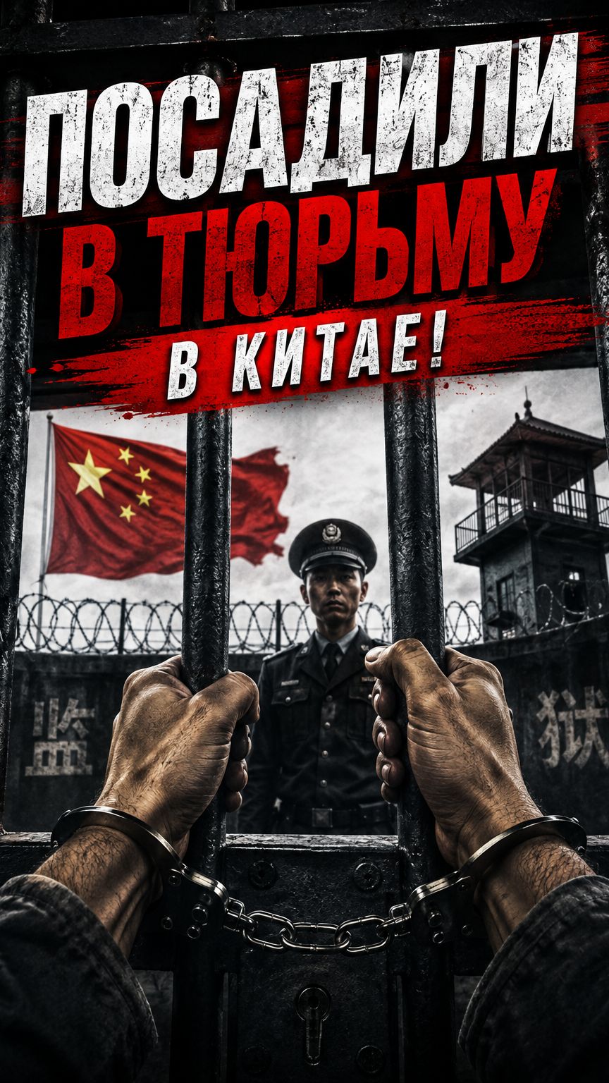 ТЮРЬМА для туристов в КИТАЕ!  #китай #путешествия #туристы