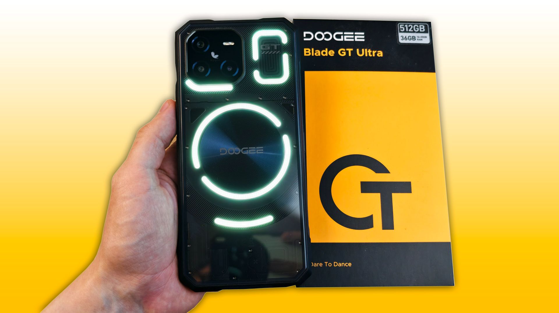 DOOGEE BLADE GT ULTRA - КОПИЯ NOTHING PHONE СО СВЕТЯШКАМИ!