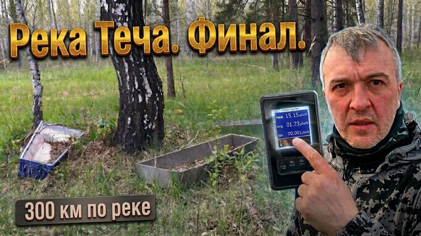 Радиация 1500 мкР и пустые гробы в лесу. Финал экспедиции на Течу.