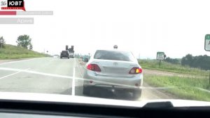 Жителей Альметьевска предупредили о штрафах за выезд на встречную полосу