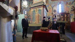 Посещение Архангельского собора Московского Кремля