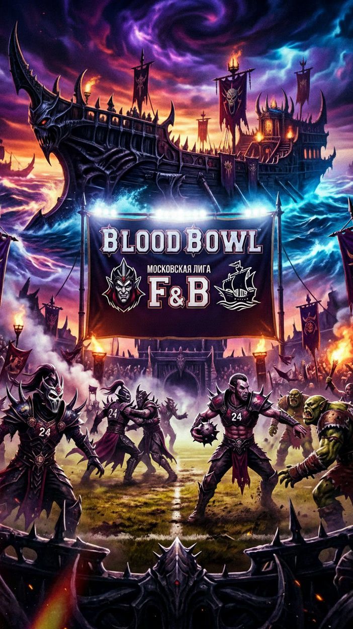 Моя новая команда Lkz игры в Blood Bowl
