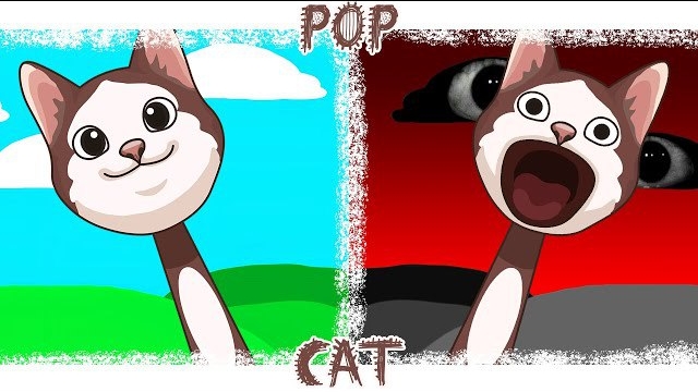 POP CAT ОЖИВАЕТ В СТИЛЕ СПРУНКИ! 😱😺 | МОЙ СПРУНКИ ОС
