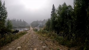 Хариус , поход на таёжную речку.