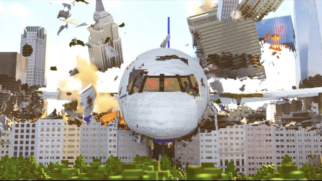 Боинг 737 VS Город